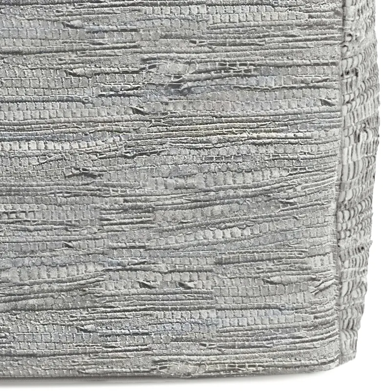 Fredrik - Square Pouf - Cream