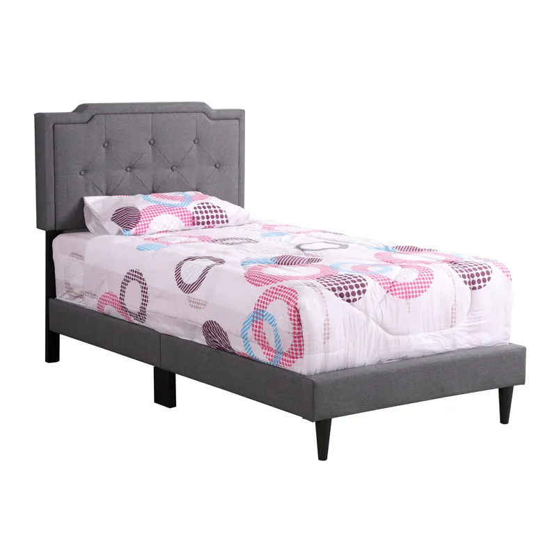 Deb - G1104-TB-UP Twin Bed (All in One Box) - Gray