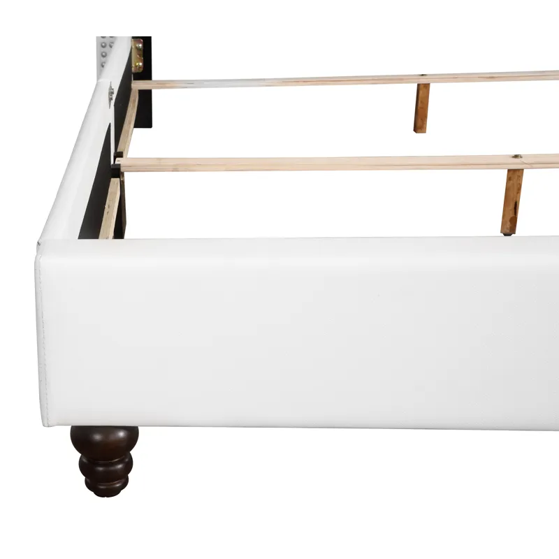 Julie - G1918-FB-UP Full Upholstered Bed - White