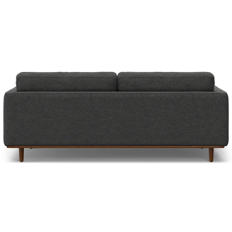 Morrison - 89\" Sofa - Charcoal Grey
