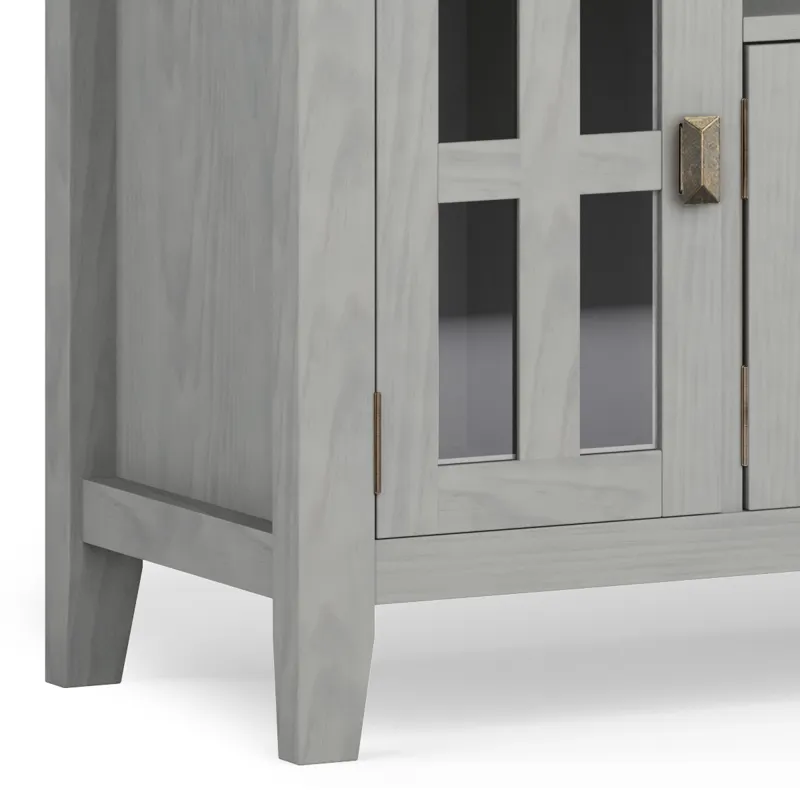 Artisan - 72\" TV Media Stand - Fog Grey