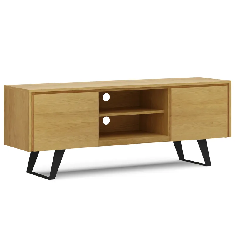 Lowry - TV Media Stand - Oak