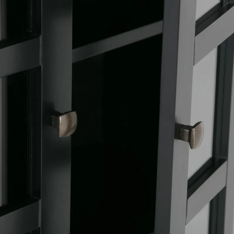 Acadian - Medium Storage Cabinet - Black