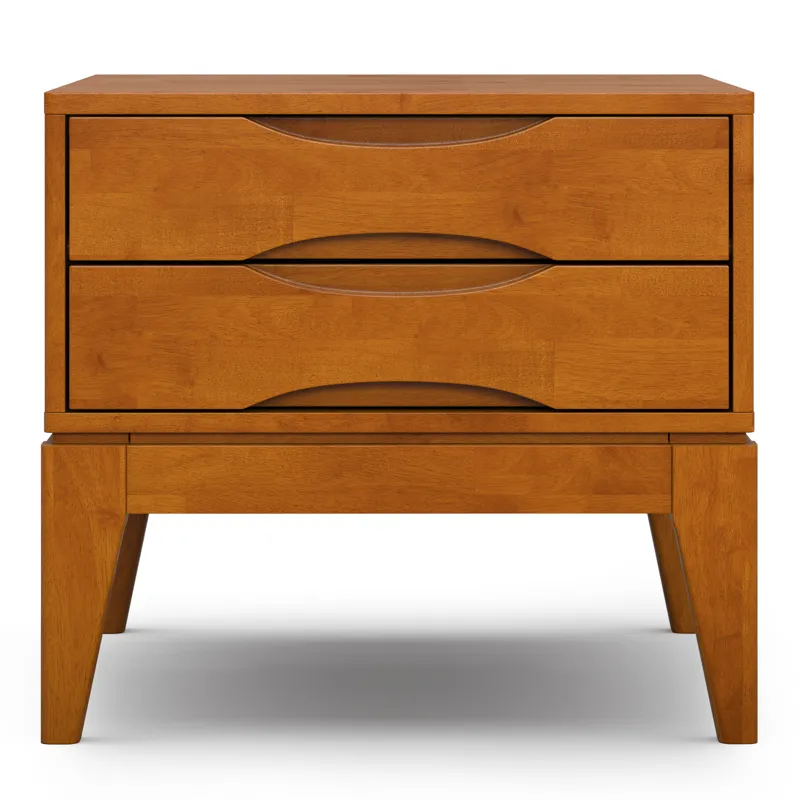Harper - End Table - Teak Brown