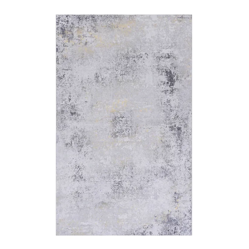 9\' x 12\' Area Rug For Bedroom, Washable Rug, Low-Pile, Non-Slip, Non-Shedding, Foldable, Kid & Pet
