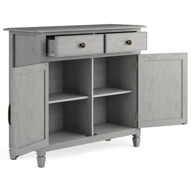 Connaught - Entryway Storage Cabinet - Fog Grey