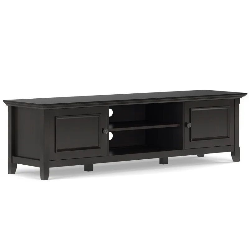 Amherst - 72\" Low TV Media Stand - Hickory Brown