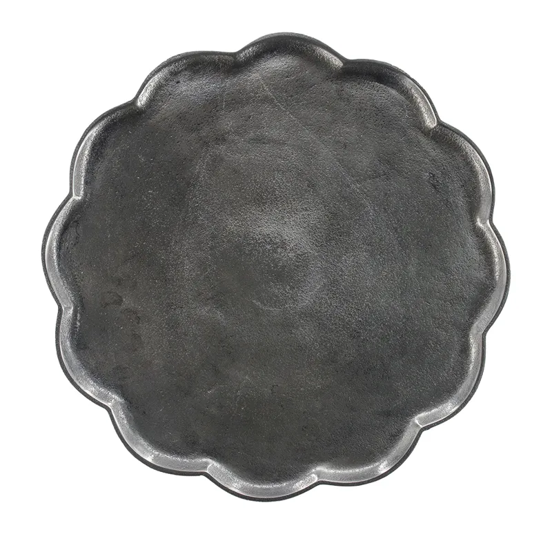 Leaf Side Table - Silver