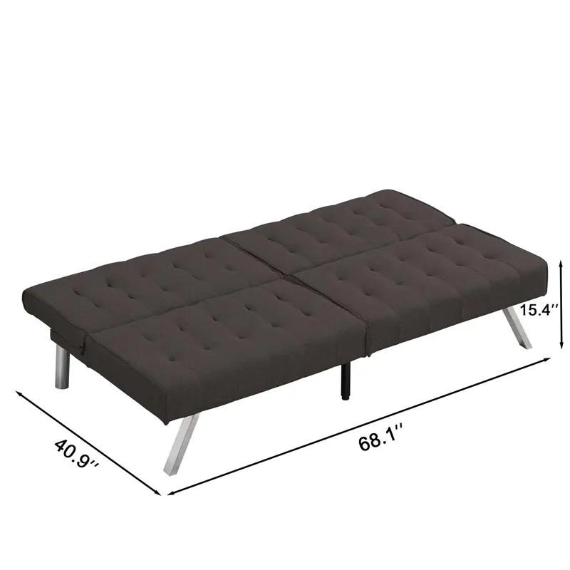 Futon Sofa Bed - Espresso