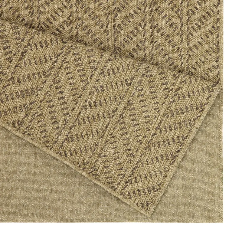 Earth - 7\'10\" X 10\'3\" Indoor / Outdoor Area Rug - Mocha / Natural