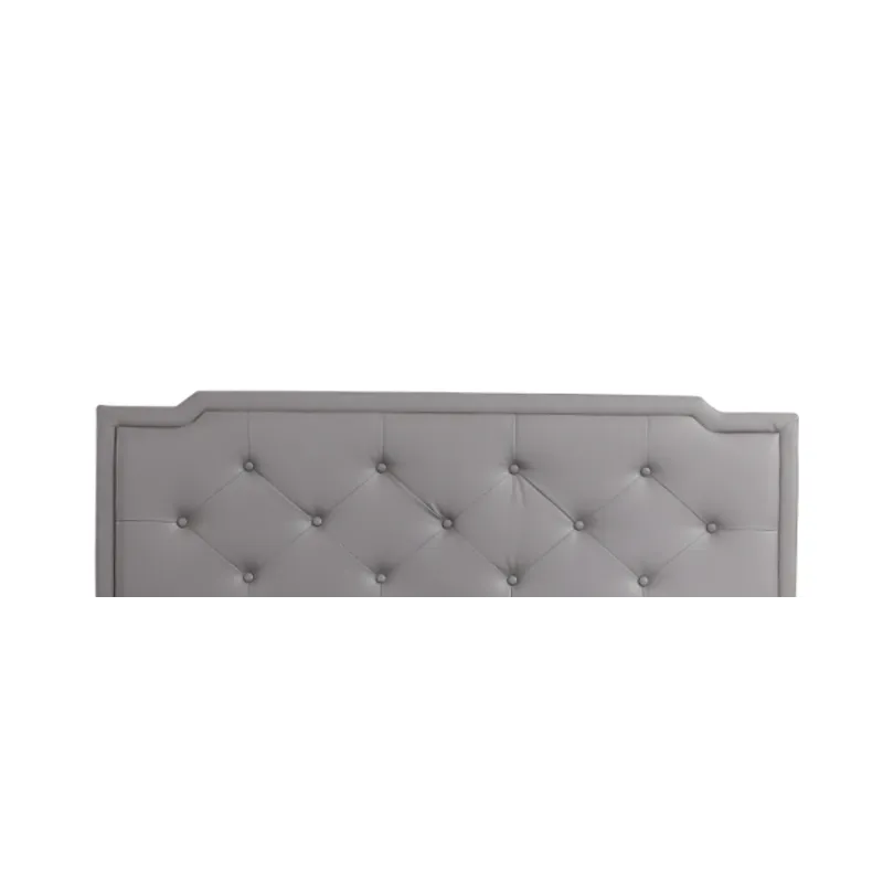 Deb - G1112-QB-UP Queen Bed (All in One Box) - Light Gray
