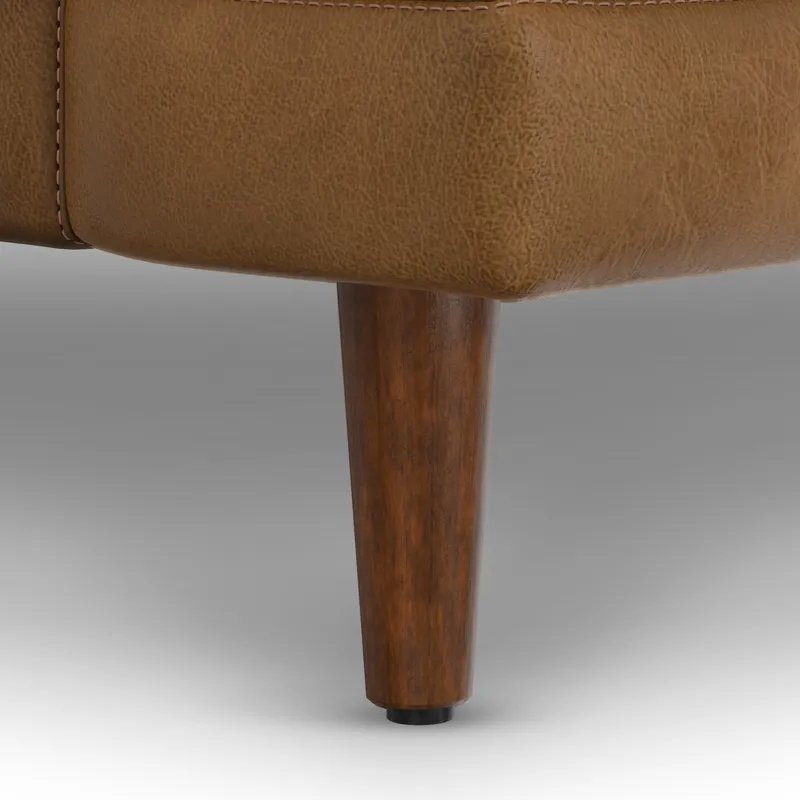 Livingston - 90\" Sofa - Caramel Brown