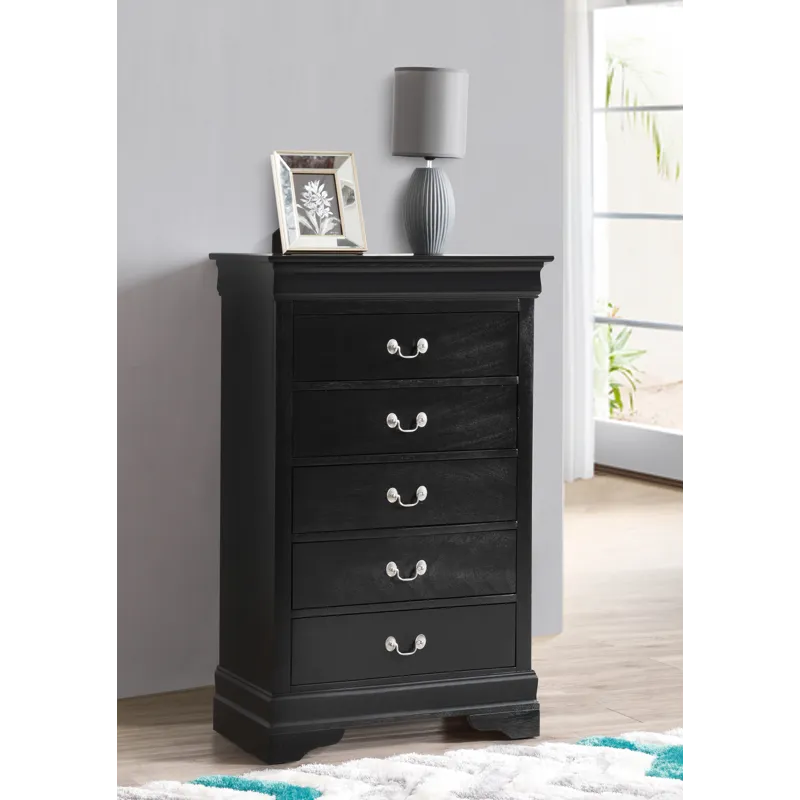Louis Phillipe - G02150-CH Chest - Black