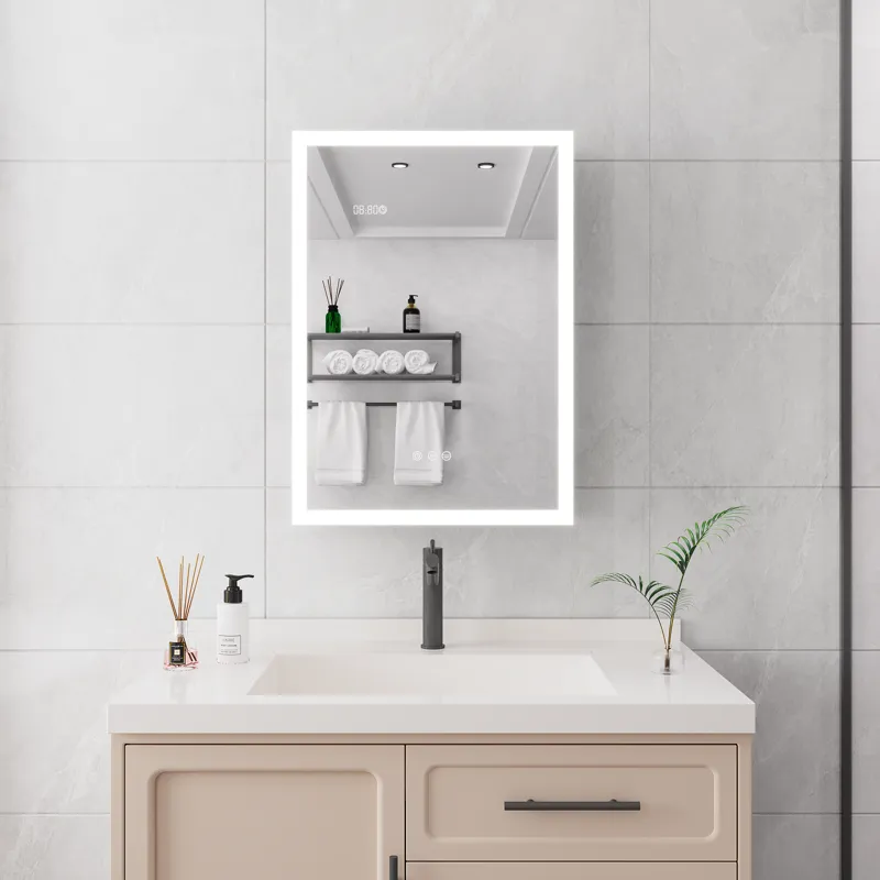 Bathroom Medicine Cabinet With Lights, 28×20\" LED Medicine Cabinet With Mirror, Lighted Medicine Ca