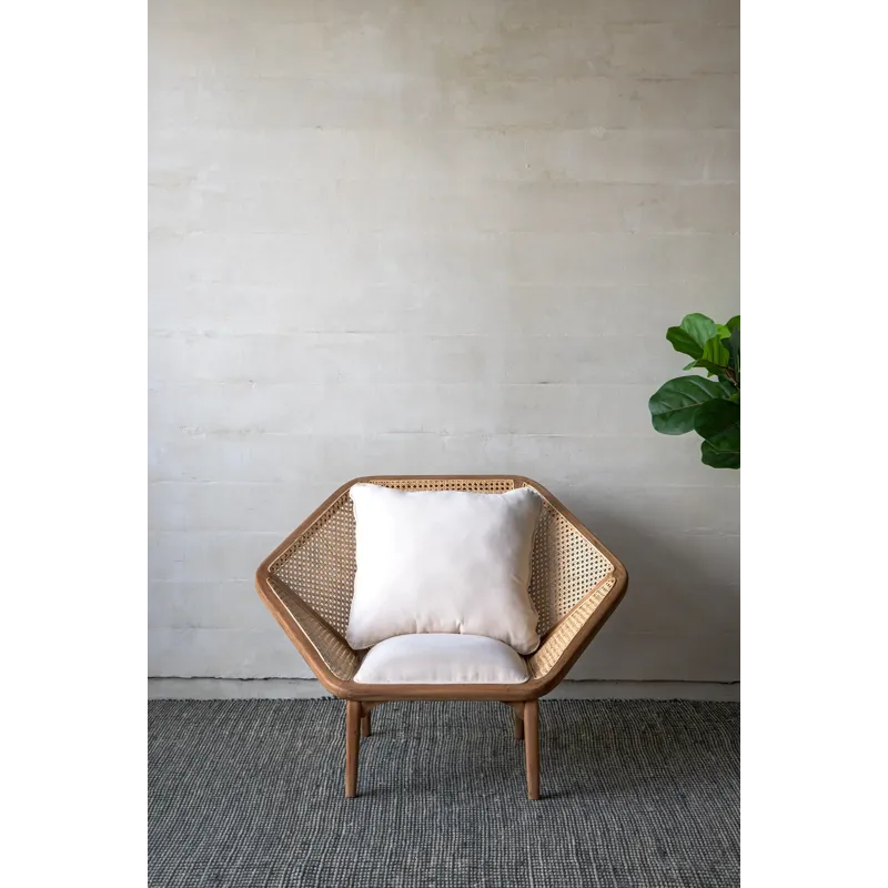 Tectona Teak Leisure Chair - Natural Brown