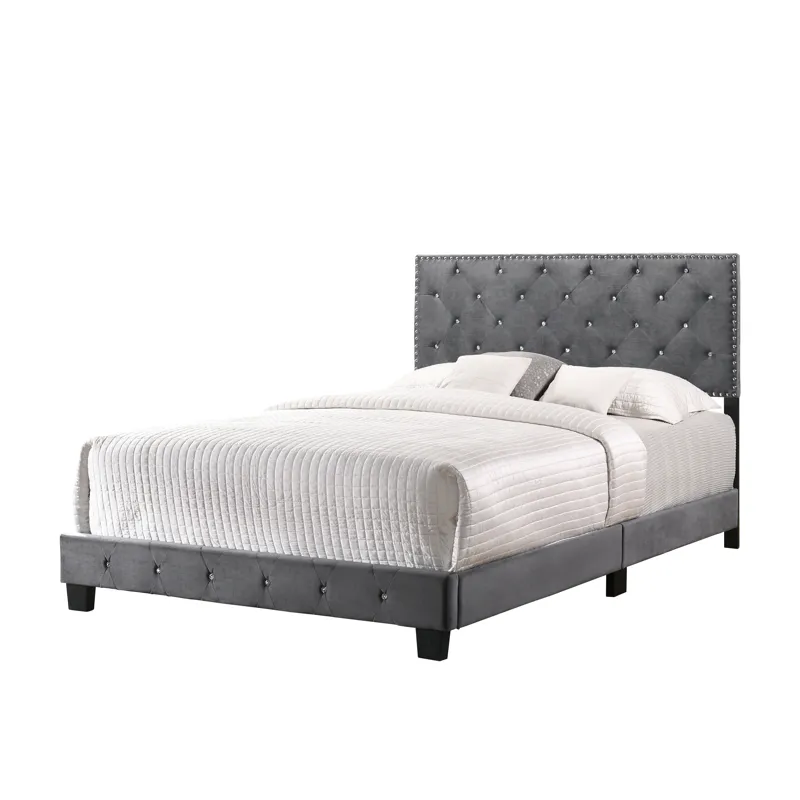 Suffolk - G1401-KB-UP King Bed - Gray