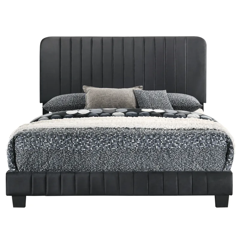 Lodi - G0407-QB-UP Queen Bed - Black