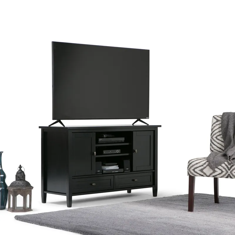Warm Shaker - TV Media Stand - Black