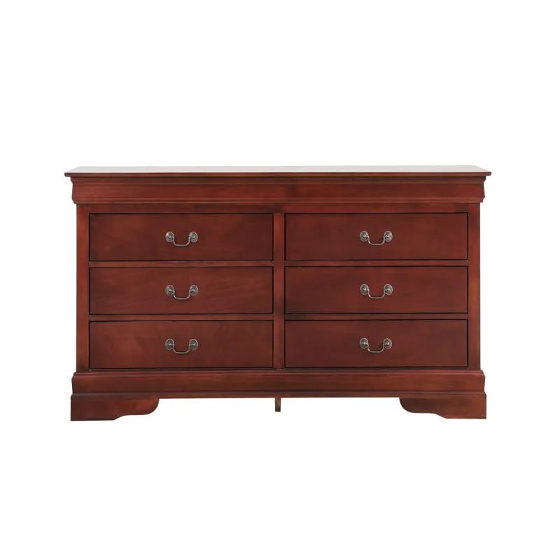 Louis Phillipe - G02100-D Dresser - Cherry