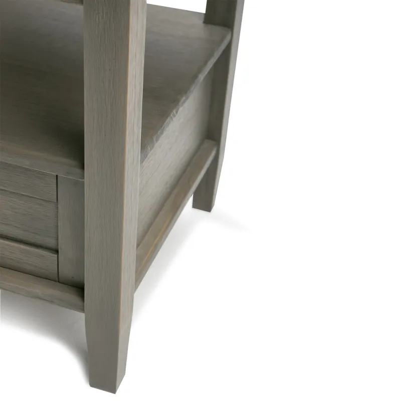 Warm Shaker - End Table - Farmhouse Grey