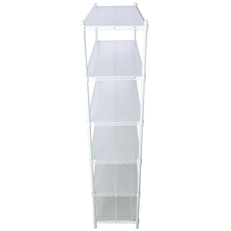 20\" 6 Tier 6000Lbs Capacity Nsf Metal Shelf Wire Shelving Unit, Heavy Duty Adjustable Storage Rack 