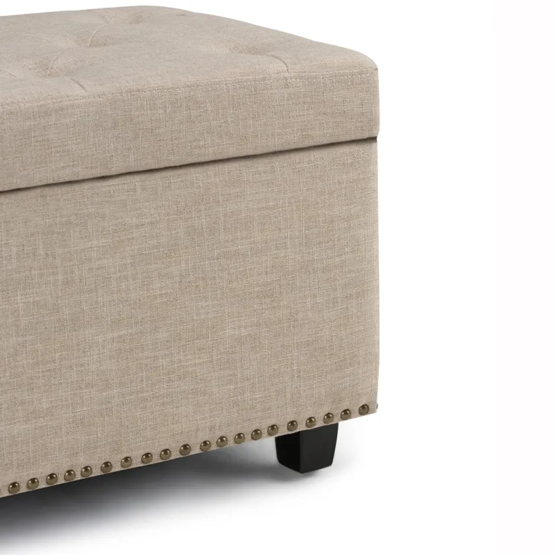 Hamilton - Storage Ottoman - Natural