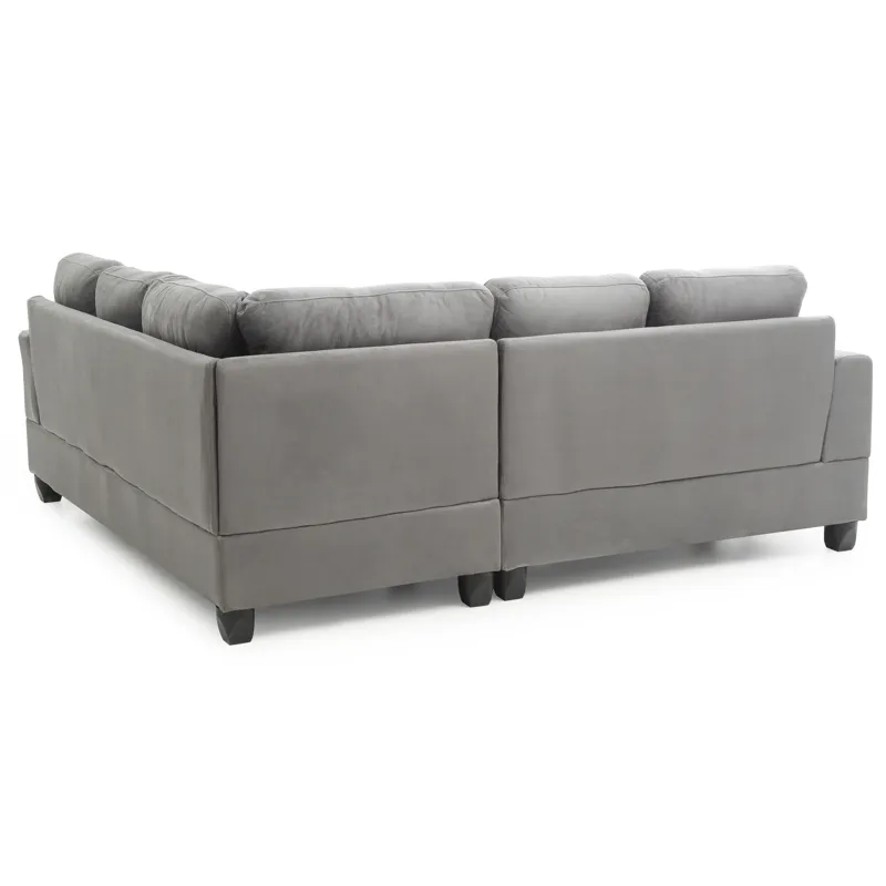 Sandridge - G513B-SC Sectional - Gray