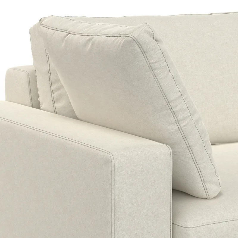 Charlie - 96\" Deep Seater Sofa - Cream
