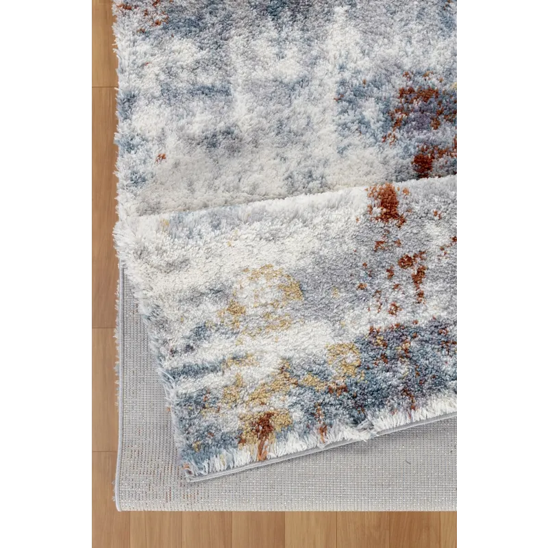 Loft Shag - GC_CZY1010 Multi 5\' x 7\' Shaggy Area Rug