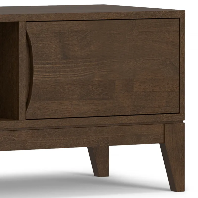 Harper - 72\" Low TV Media Stand - Walnut Brown