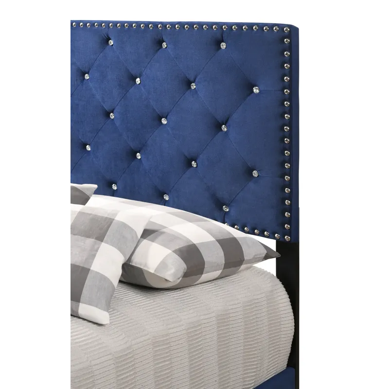 Suffolk - G1405-TB-UP Twin Bed - Navy Blue