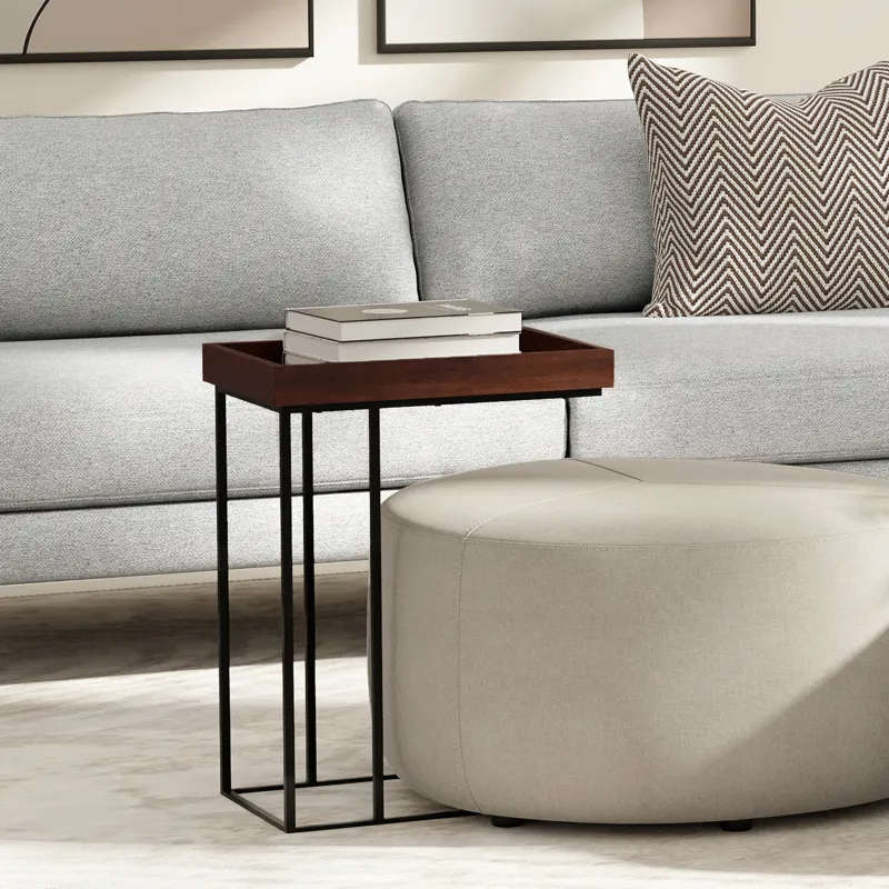 Gallagher - C Side Table - Cognac