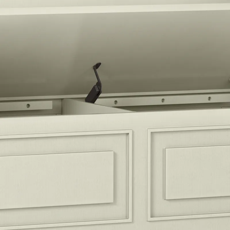 Connaught - Entryway Storage Bench - Antique White