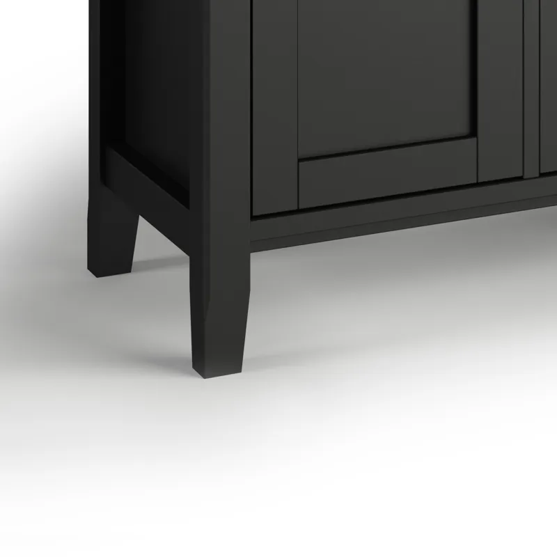 Warm Shaker - 72" TV Media Stand - Black