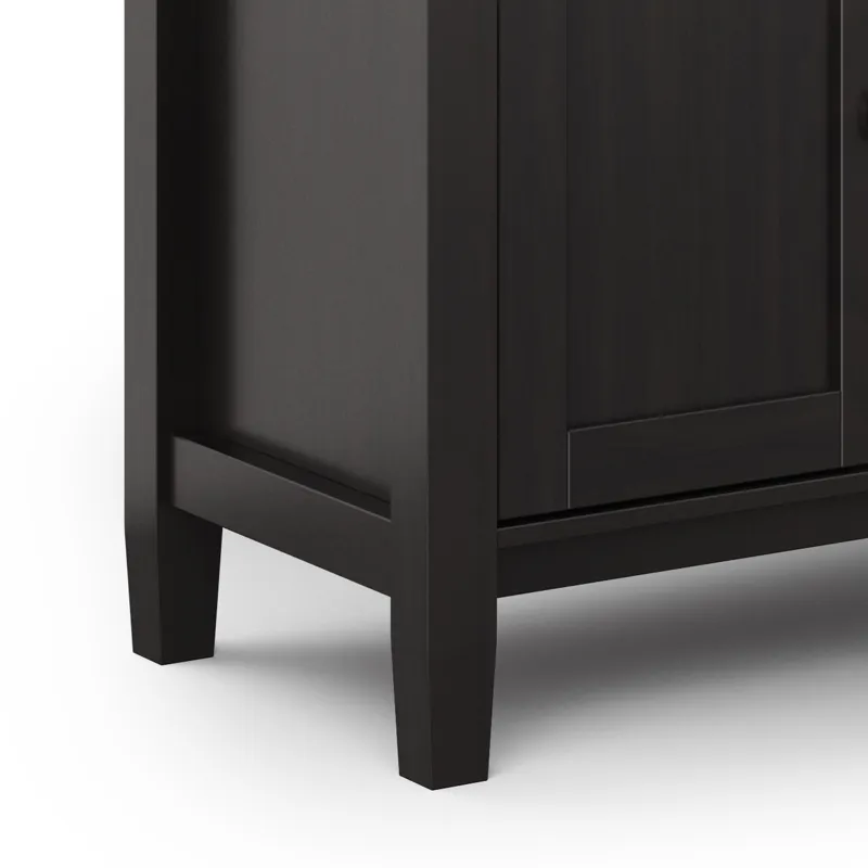 Warm Shaker - 72\" TV Media Stand - Hickory Brown