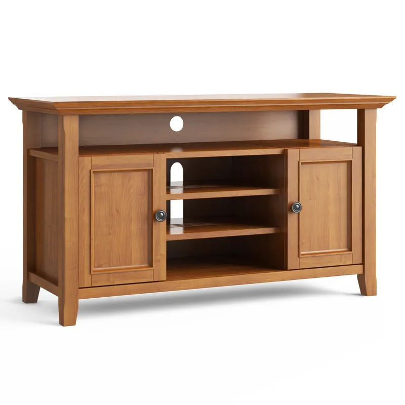 Amherst - TV Media Stand - Light Golden Brown