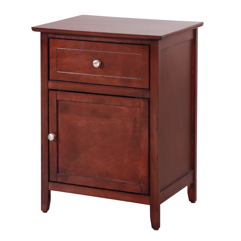 Izzy - G1410-N-00 1 Drawer /1 Door Nightstand - Cherry