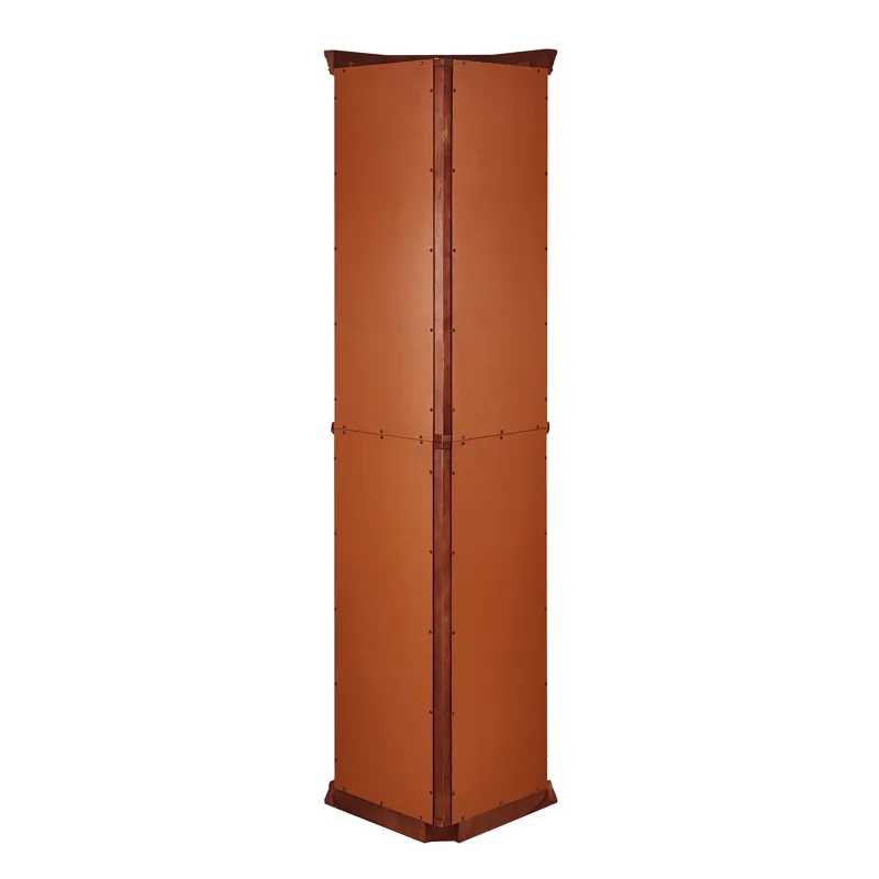 Corner Curio Cabinet With Lights, Adjustable Tempered Glass Shelves, Mirrored Back, Display Cabinet 