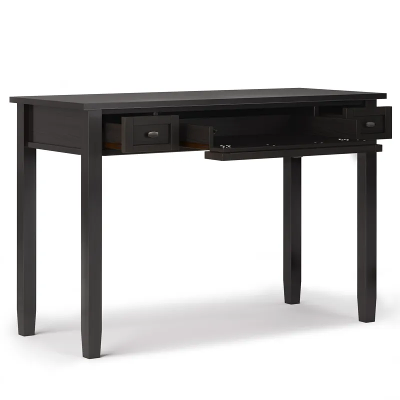 Warm Shaker - Desk - Hickory Brown