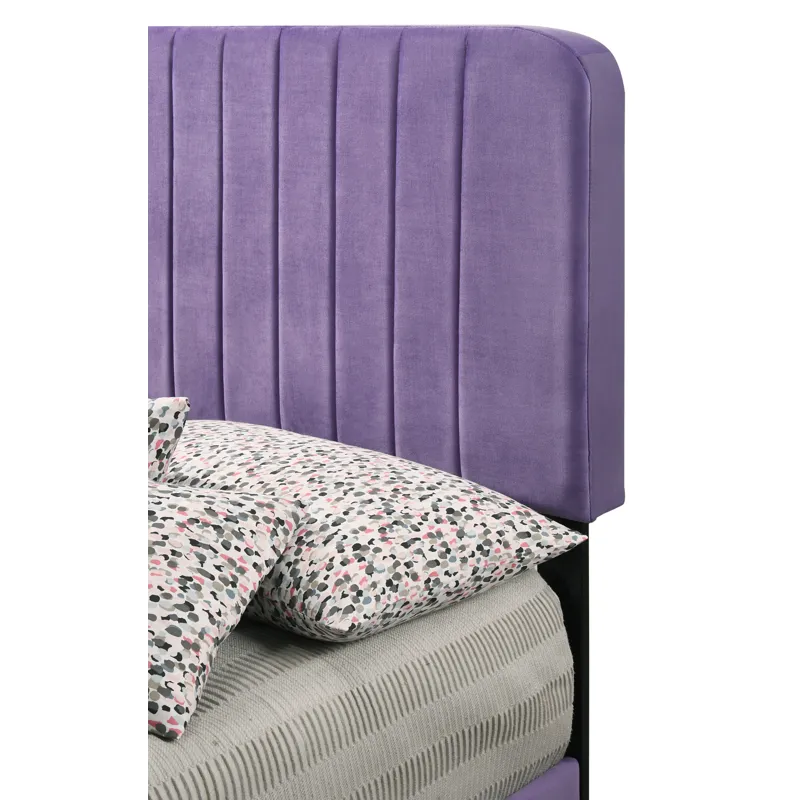 Lodi - G0502-TB-UP Twin Bed - Purple