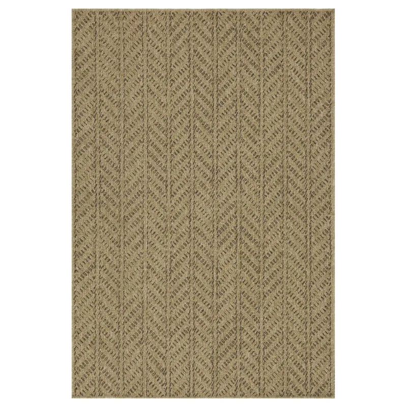 Earth - 7\'10\" X 10\'3\" Indoor / Outdoor Area Rug - Mocha / Natural