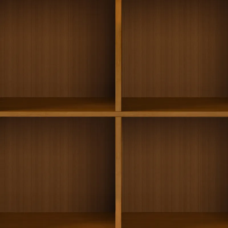 Acadian - 8 Cube Storage Sofa Table - Light Golden Brown