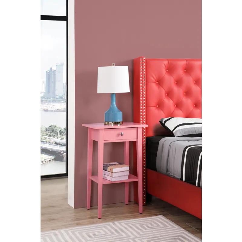 Dalton - G035-N Nightstand - Pink