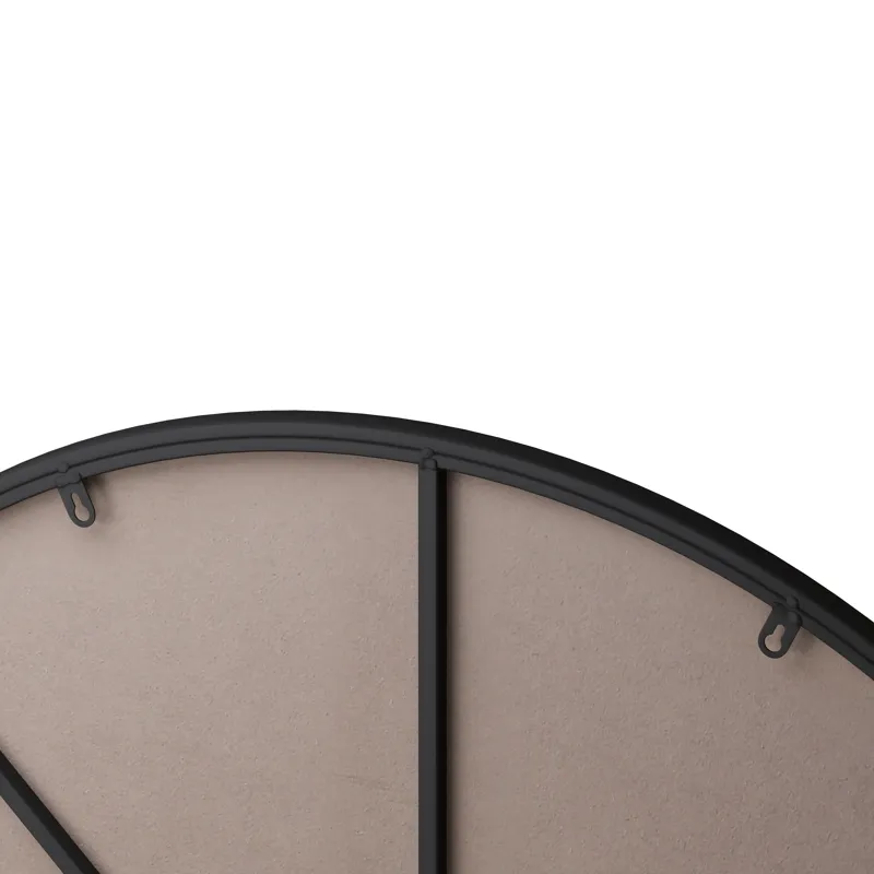 Wall Mirror Circular Mirror Metal Framed Mirror Round Vanity Mirror Dressing Mirror, For Bathroom, L