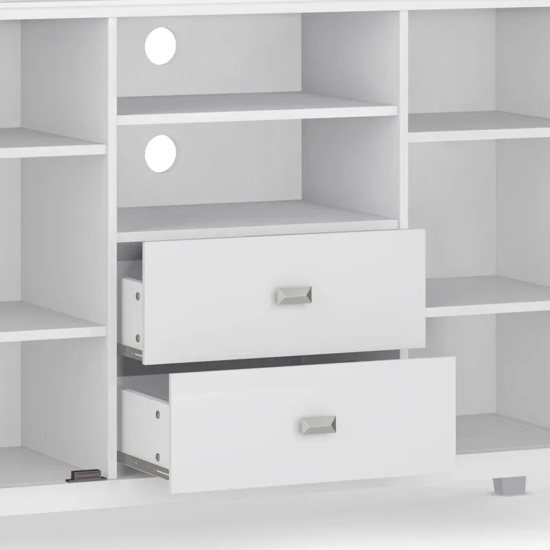 Artisan - Tall TV Media Stand - White