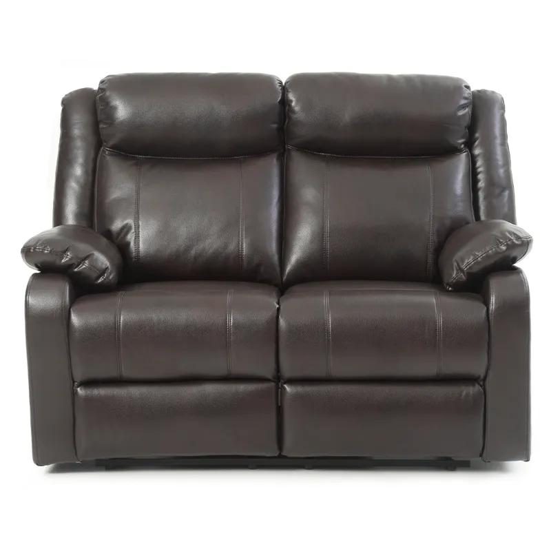 Ward - G760A-RL Double Reclining Loveseat - Dark Brown