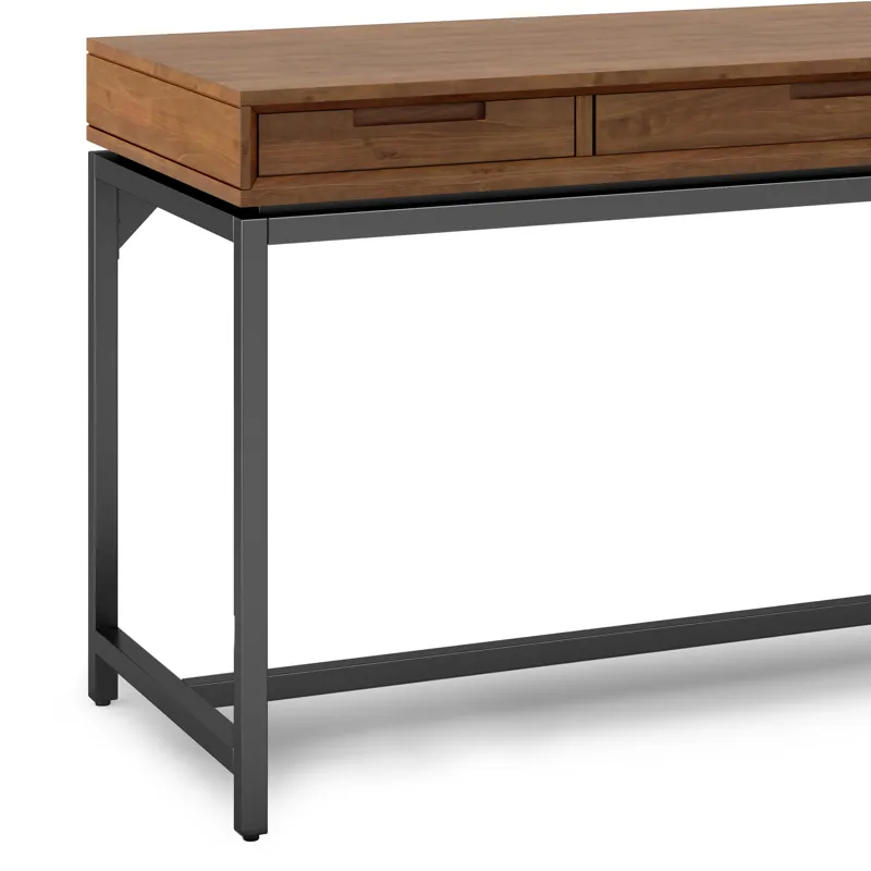 Banting - Mid Century Desk - Medium Saddle Brown