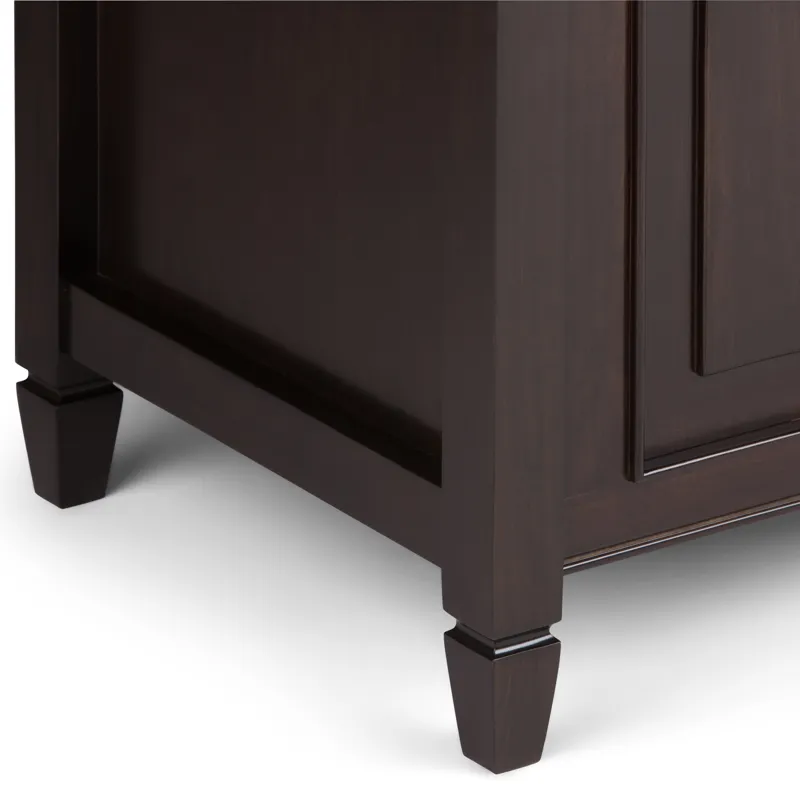 Connaught - Storage Bench Trunk - Dark Chestnut Brown