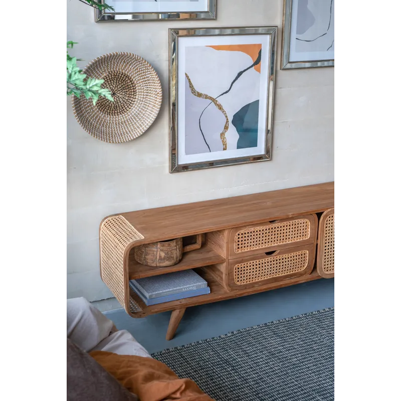 Teak Cabinet - Natural / Brown