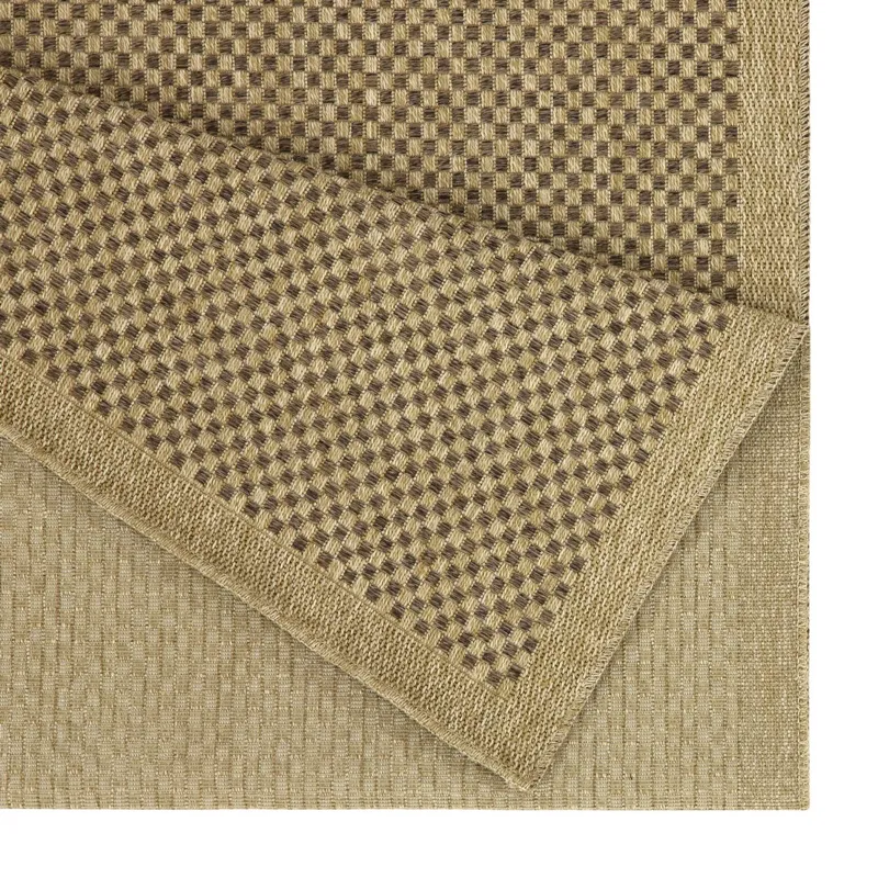 Earth - 2\'7\" X 7\'3\" Polypropylene Indoor / Outdoor Area Rug - Jute / Mocha